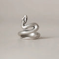 925 Sterling Silver Snake Frosted Adjustable Rings For Women Engagement Jewelry Accessories Wholesale Money 925 Jewellery Vera Lux