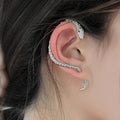 Personalized Gothic Winding Snake Shaped Ear Clip Earrings, Trendy Avant-garde Hip-hop Party Charm, Women's Jewelry Accessories Vera Lux
