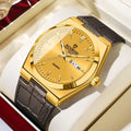 New Gifts Casual Business Top Blue Clock Men Luxury Watch Automatic Watches Mens Fashion Quartz Wristwatches Relogio Masculino Vera Lux