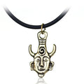Hot Movie Supernatural Dean Leather Rope Coppery Pendant Necklace for Women Men Winchester Jensen Jewelry Ackles Amulet Vintage Femstylo