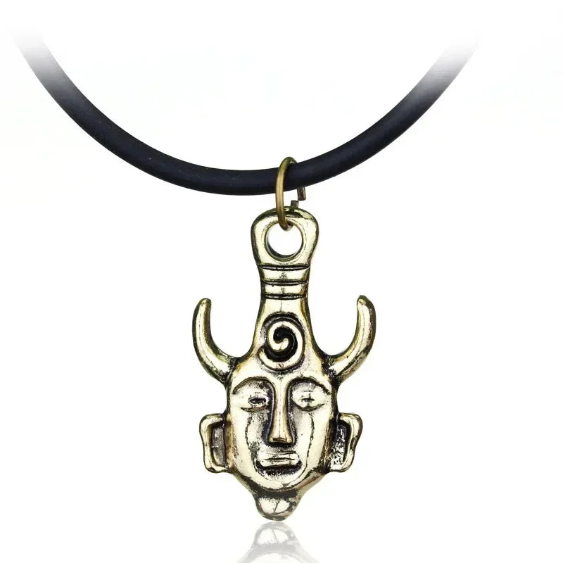 Hot Movie Supernatural Dean Leather Rope Coppery Pendant Necklace for Women Men Winchester Jensen Jewelry Ackles Amulet Vintage Femstylo