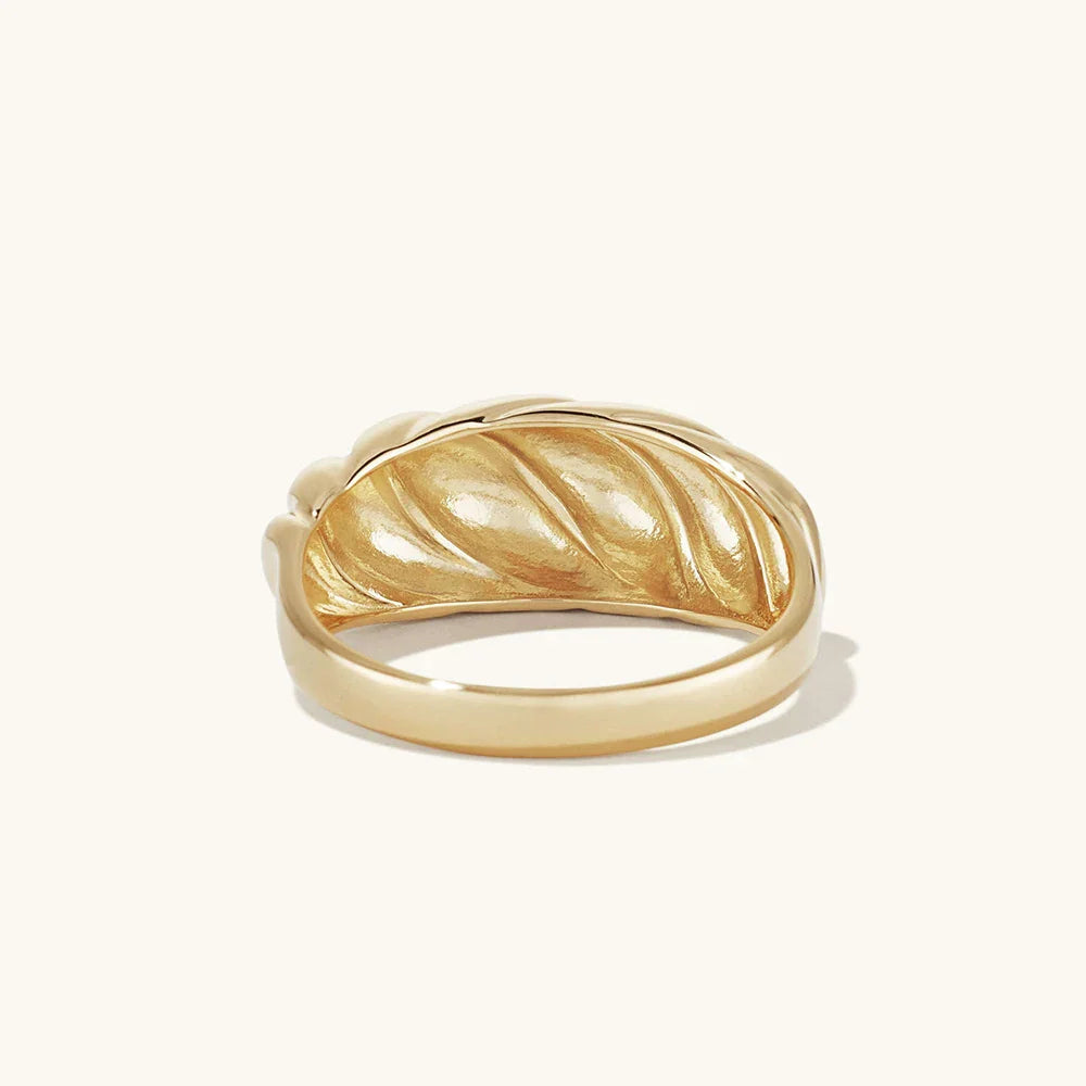 SUNIBI Stainless Steel Ring for Women And Men Classic Gold Color Simple Fashion Style Texture Rings Couple Wedding Jewelry Vera Lux