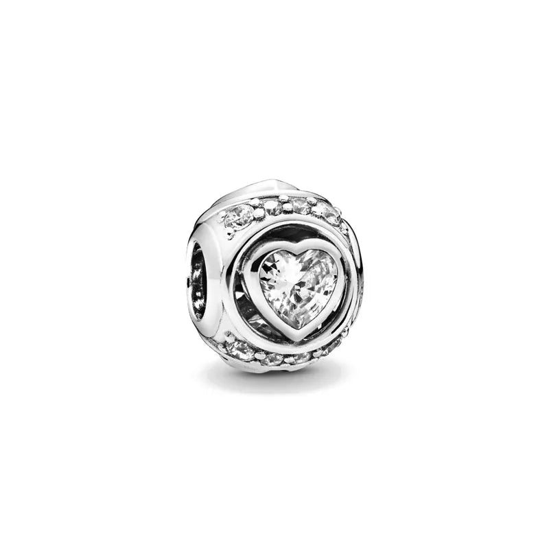 2026 New S925 Silver Robot Cross Digital Pendant, Suitable for Original Bracelets, DIY Accessories, Women's Charm Jewelry Gifts Vera Lux