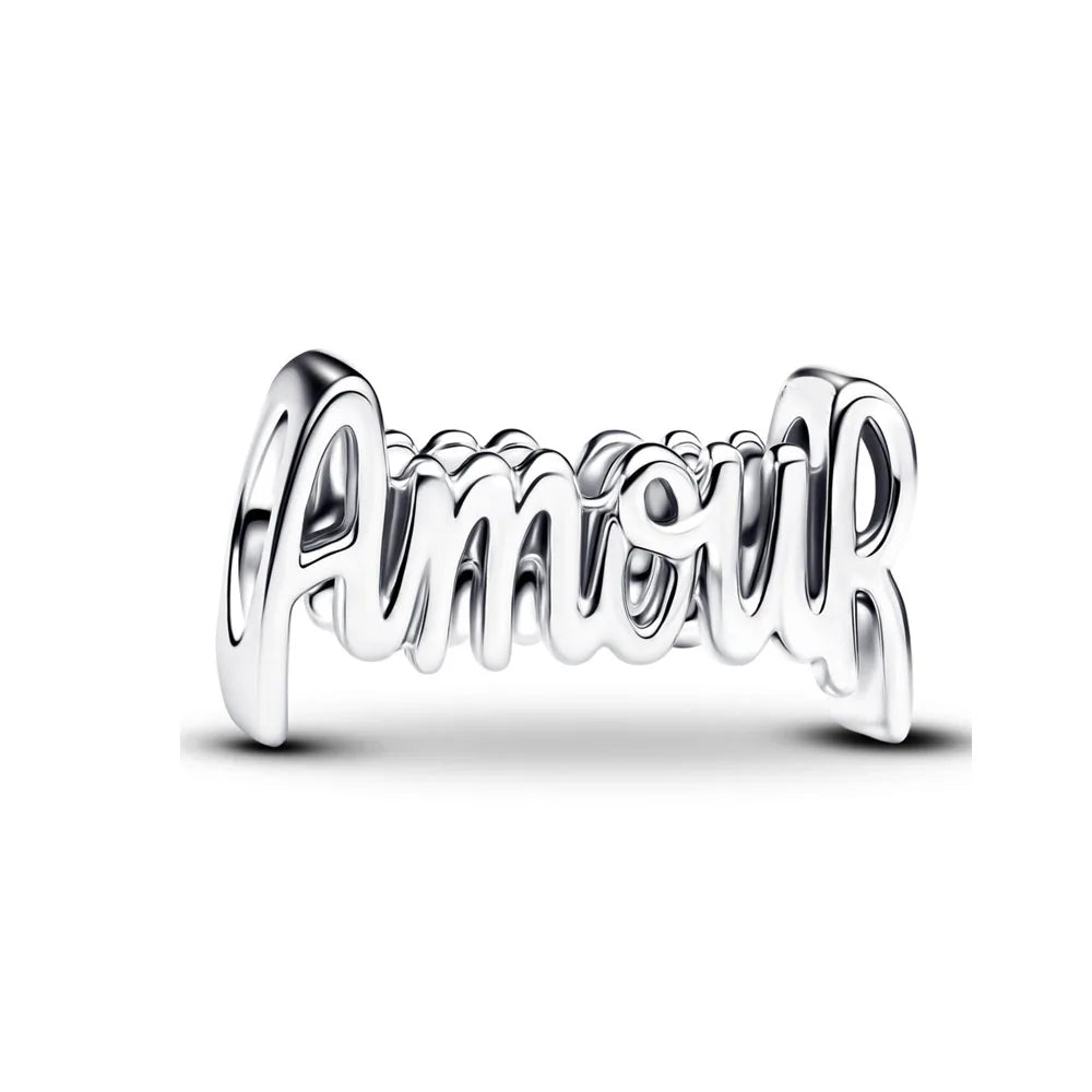 2026 New S925 Silver Hollow Elephant Monkey Car Pendant Fit Original Bracelet DIY Accessories Women's Charm Jewelry Gifts Vera Lux