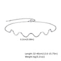 Open Hoop Earrings Women, Minimalist 18K Gold Plated Large Earrings Wave Shape Big Hoops,Stainless Steel Jewelry Vera Lux
