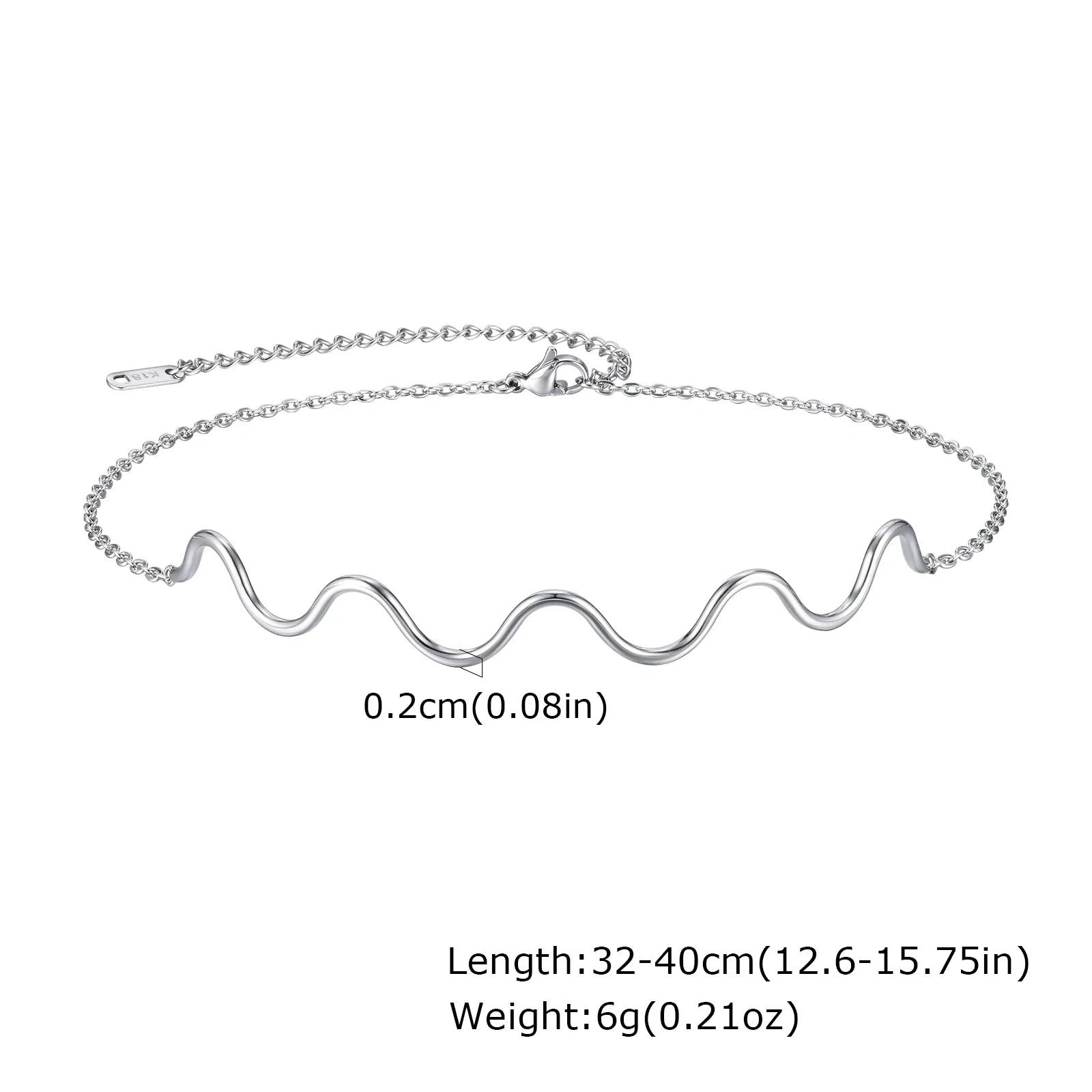 Open Hoop Earrings Women, Minimalist 18K Gold Plated Large Earrings Wave Shape Big Hoops,Stainless Steel Jewelry Vera Lux