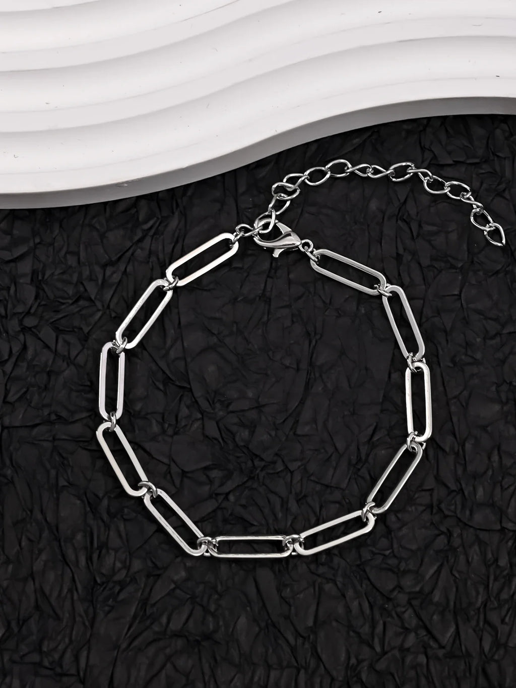 10pcs Stainless Steel Cuban Chain Bracelet for Men Women Figaro Vintage Metal Viking Kpop Pulseras Emo Cute Luxury Jewelry Gift Vera Lux