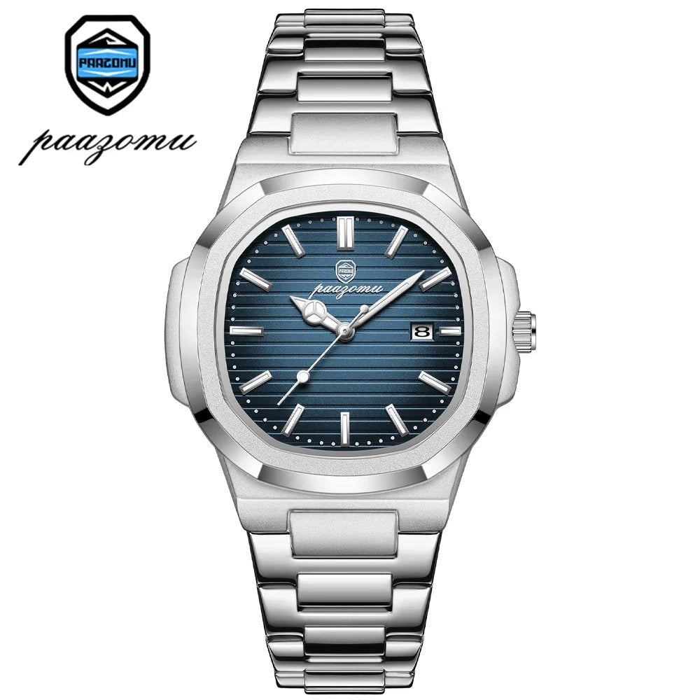 2026 New Men Watch Quartz Waterproof Male Clock Business Watch Mens Watches Top Brand Luxury Watch Men Chronograph reloj hombre Vera Lux
