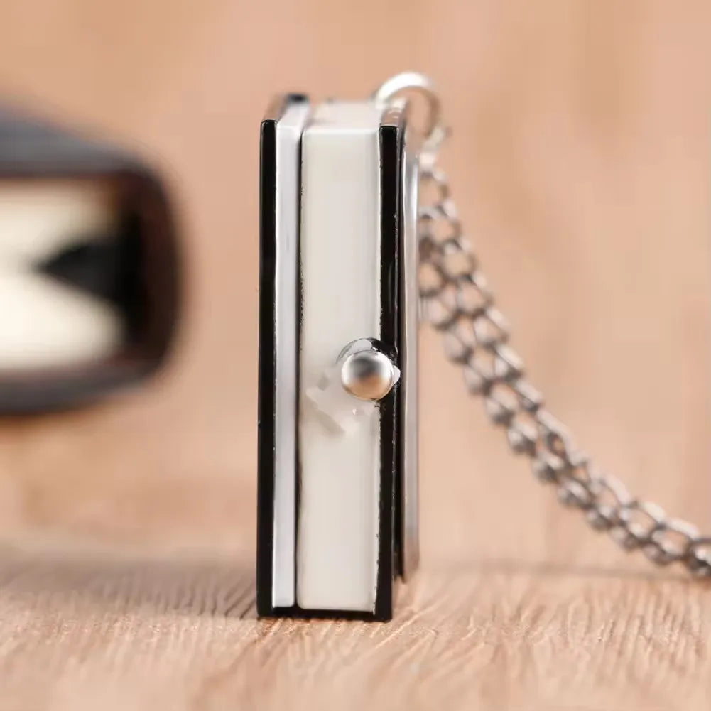 Japanese Anime Antique Necklace Chain Clock Pendant Death Note Book Quartz Pocket Watch for Men Women Vera Lux