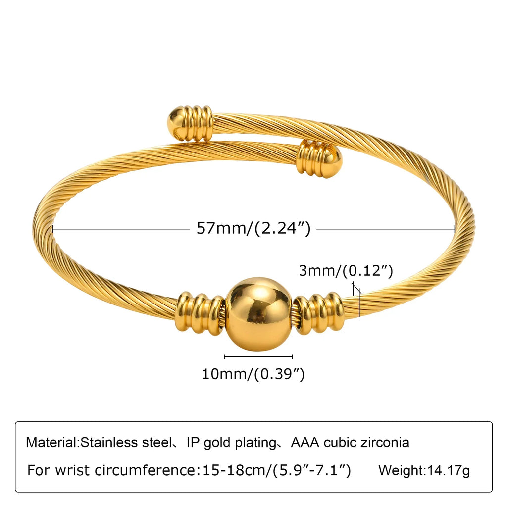Open Adjustable Star Starburst Cuff Bangle Bracelet for Women Stainless Steel Cubic Zirconia Inlay Charm Layered Jewelry Vera Lux