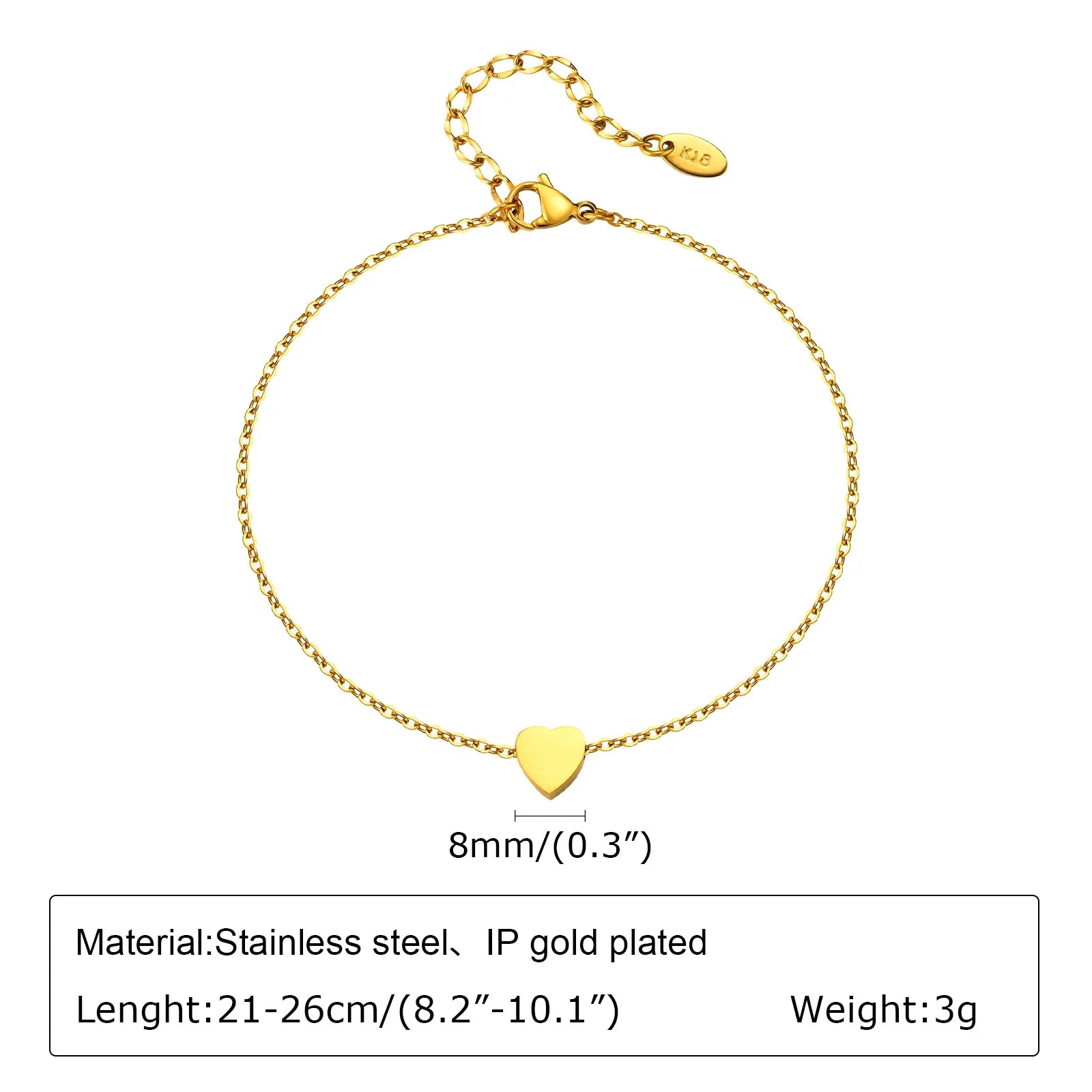 Anklet Bracelet on Legs Stainless Steel ,waterproof Adjustable Beach Beaded Ball Cuban Link Summer Boho Foot Jewelry for Women Vera Lux