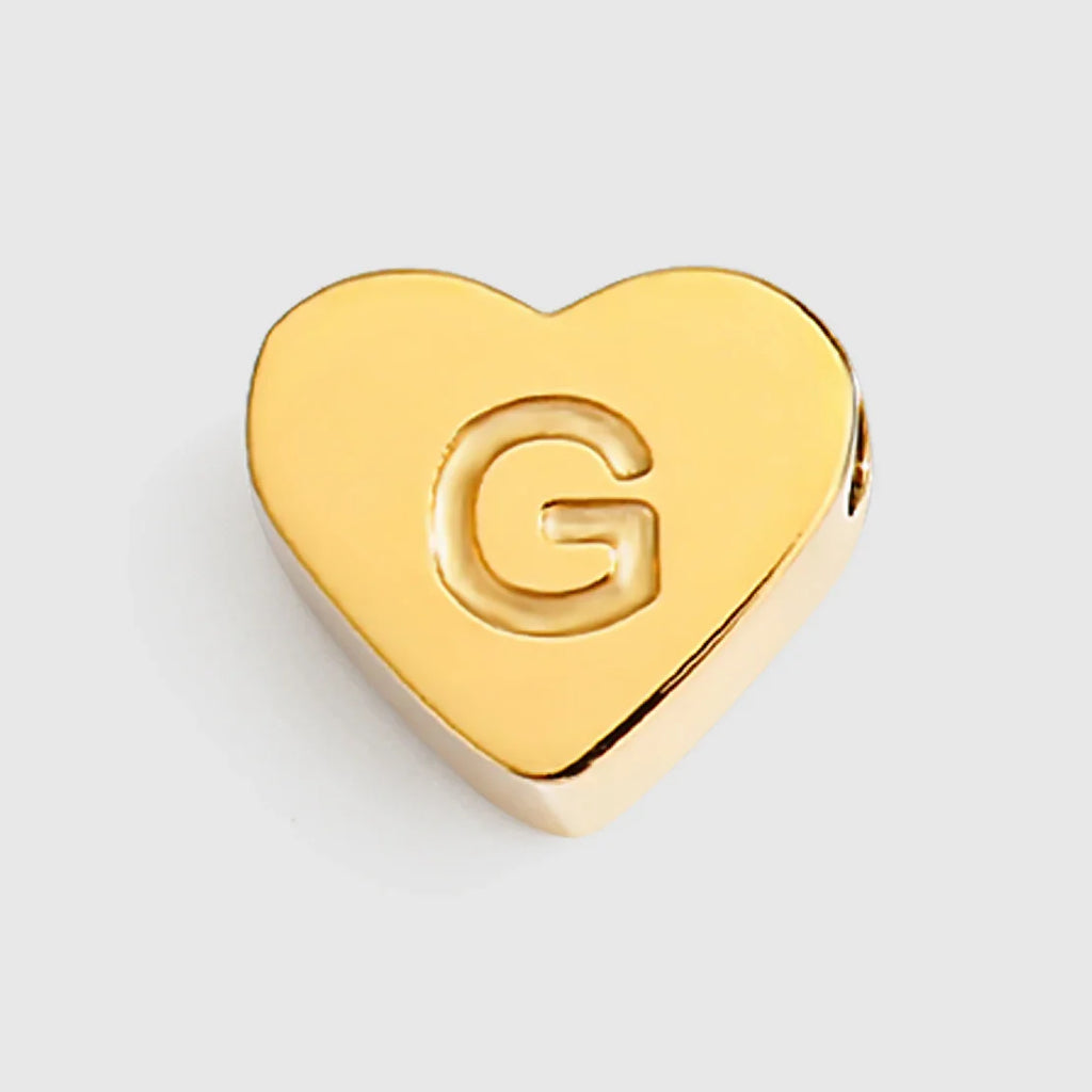 Initial Name Heart Shape Pendant For Necklaces 316L Stainless Steel Necklace for Women Bracelet Make Earrings Jewelry Vera Lux