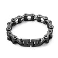 1Pcs Men's Stainless Steel Bracelet Creative Imitation Bicycle Chain Bracelet Trendy Punk Style Daily Wear Accessories Vera Lux