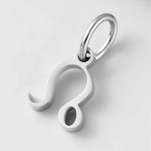 10PCS Stainless Steel Star Zodiac Sign 12 Constellation Pendant Accessories for Necklace Women Man Jewelry Gifts Wholesale Vera Lux