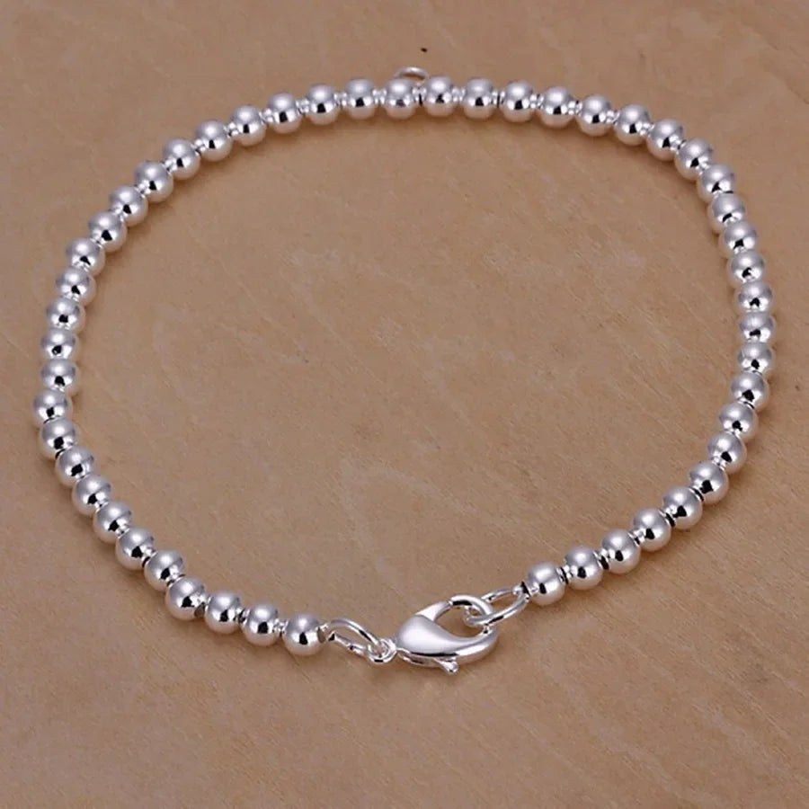 8 Inch 18K Gold Bracelet 5MM Sideways Chain Bracelet For Woman Men Fashion Wedding Engagement 925 Sterling Silver Jewelry Gifts Vera Lux