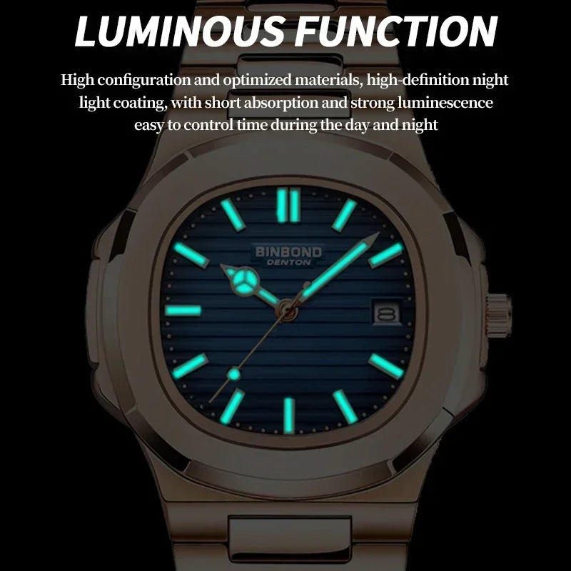 New Switzerland Man Casual Rose Gold Clock Men Luxury Watch Automatic Watches Mens Fashion Quartz Wristwatches Tudo Por 1 Real Vera Lux