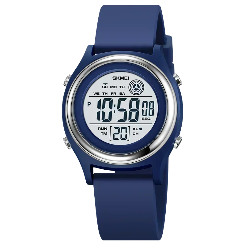 SKMEI Luxury Waterproof Shockproof Sport Countdown Watches Womens Digital Wristwatch for Women Stopwatch Lady Girl Relojes 2094 Vera Lux