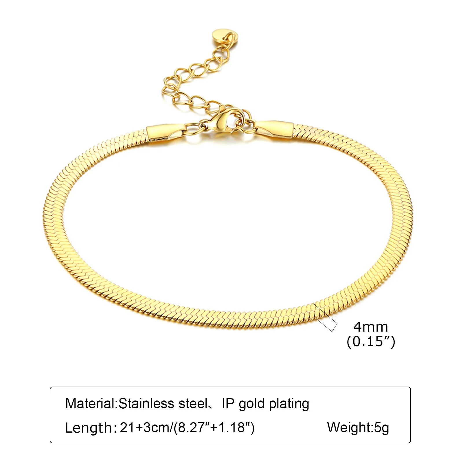 Stainless Steel Pearl Anklets Bracelet for Women, 18k Gold Plated  Foot Chain Adjustable Stackable Bracelets on Leg Jewelry Vera Lux