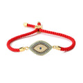 NEWBUY 2026 Trendy Turkish Gold Color Evil Eye Bracelet Adjustable AAA CZ Pave Setting Female Luckry Party Jewelry Gift Vera Lux