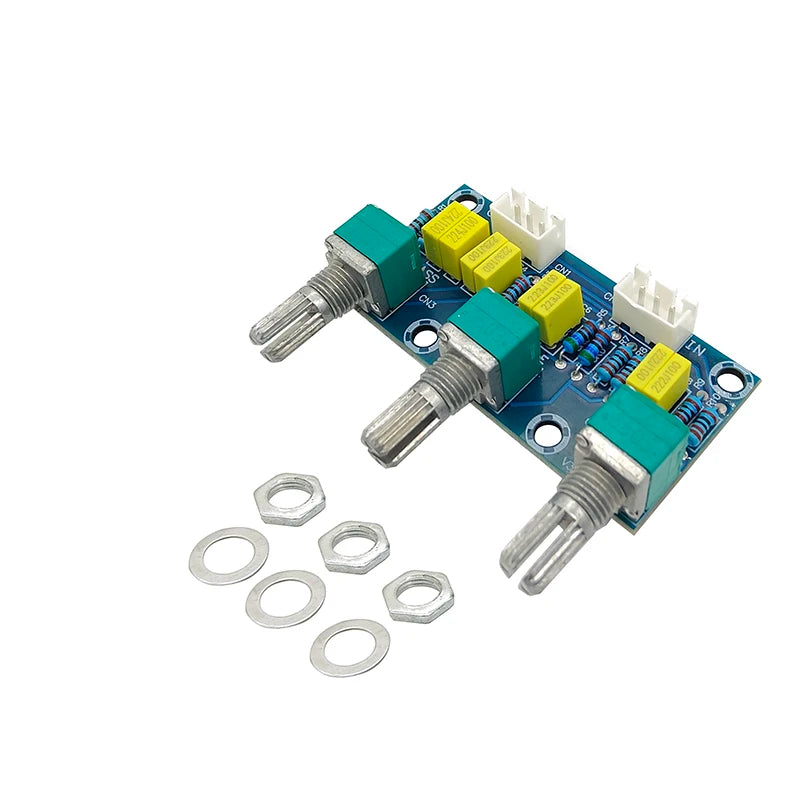 Diy Electronic PCB Board Passive Tone Board Amplifier Preamp Power Module Low High Sound Amplifier Board Adjustment Electonic Whatever the Treasure