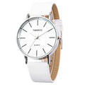 Luxury Women Watches 2025 New Stylish Silver Minimalist Business Ladies Quartz Watch Breathable Leather Steel Clock Reloj Mujer Vera Lux