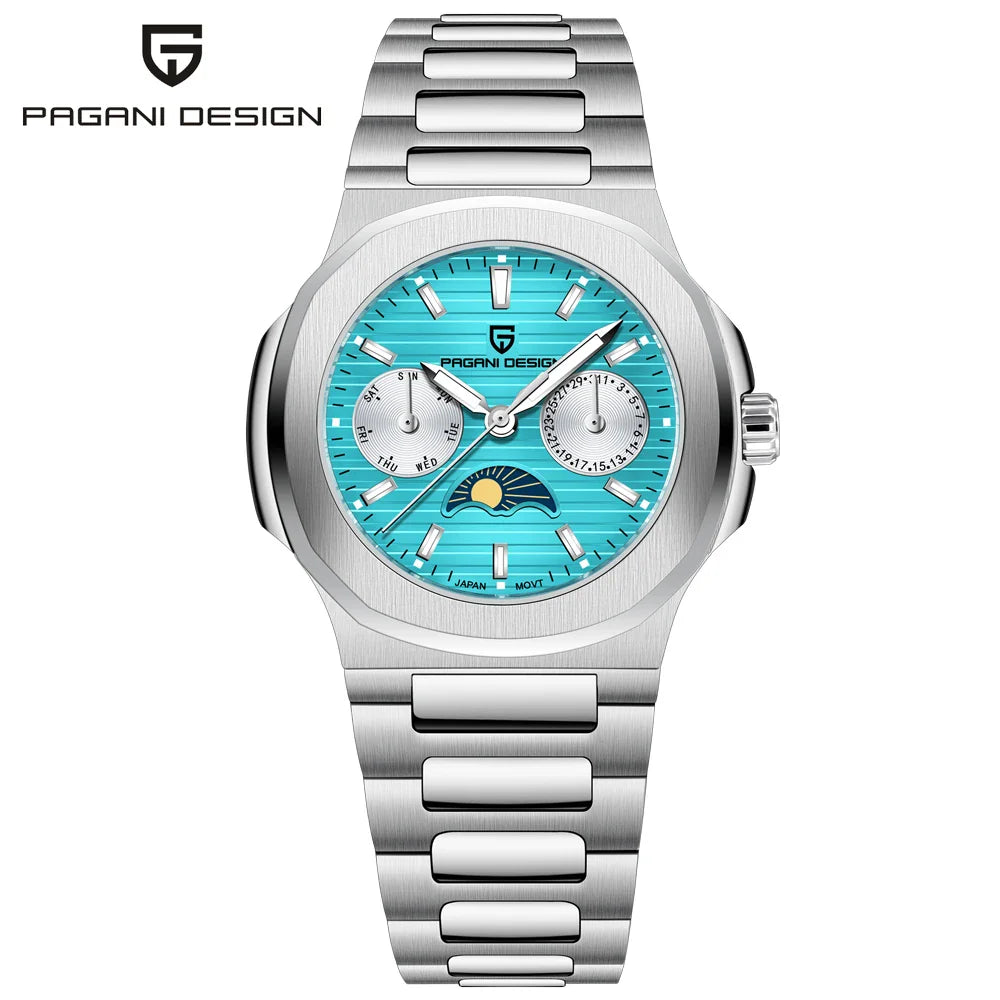 2024 New PAGANI DESIGN Women's Watches Luxury Watch For Women Quartz Wristwatch Ladies Sapphire Waterproof Exquisite Gift Clock Vera Lux