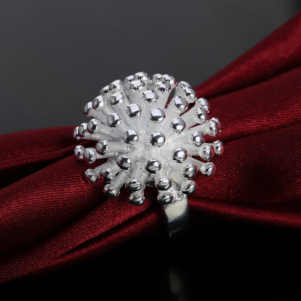 925 Sterling Silver Engagement Rings For Women Ladies Vintage Luxury Fine Jewelry Accessories Gifts Jewellery Vera Lux