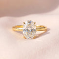 925 Sterling Silve Zircon Gorgeous Shiny Oval Stone Rings For Women Engagement Wedding Luxury High Quality Fine Jewelry Gift Vera Lux
