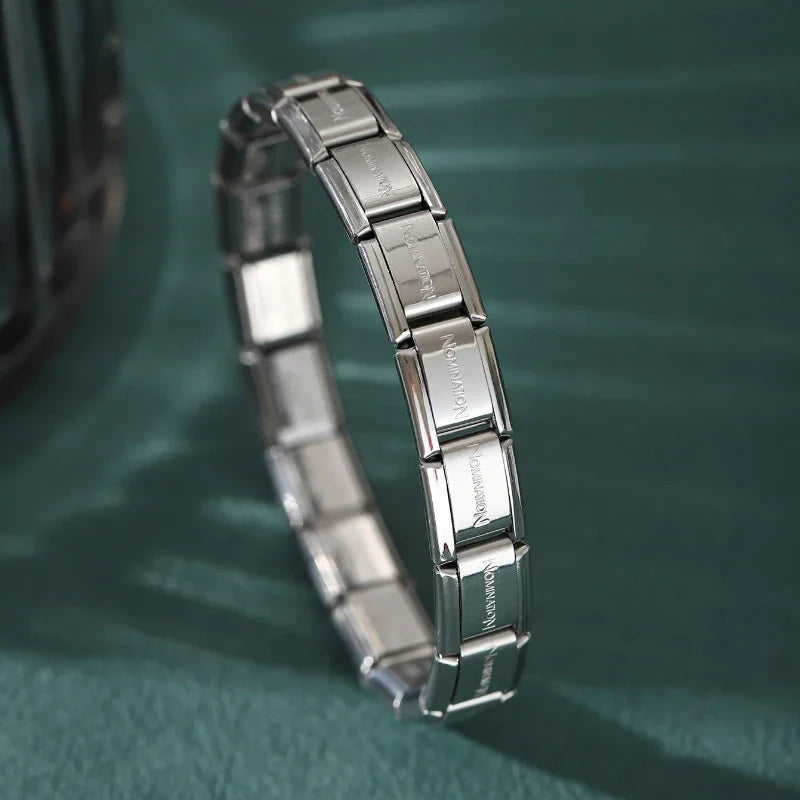 New Trend Stainless Steel Bracelet European And American Elastic Titanium Steel Bracelet Fashion Simple Design Vera Lux