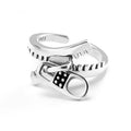 925 Sterling Silver Geometry Zipper Engagement Rings For Women Ladies Luxury Designer Jewelry Accessories Jewellery Vera Lux