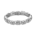Stainless Steel Rose Flower Rings for Women Vintage Couple Ring Gothic Punk Hoops Irregular Geometric Ring Jewelry Accessories Vera Lux