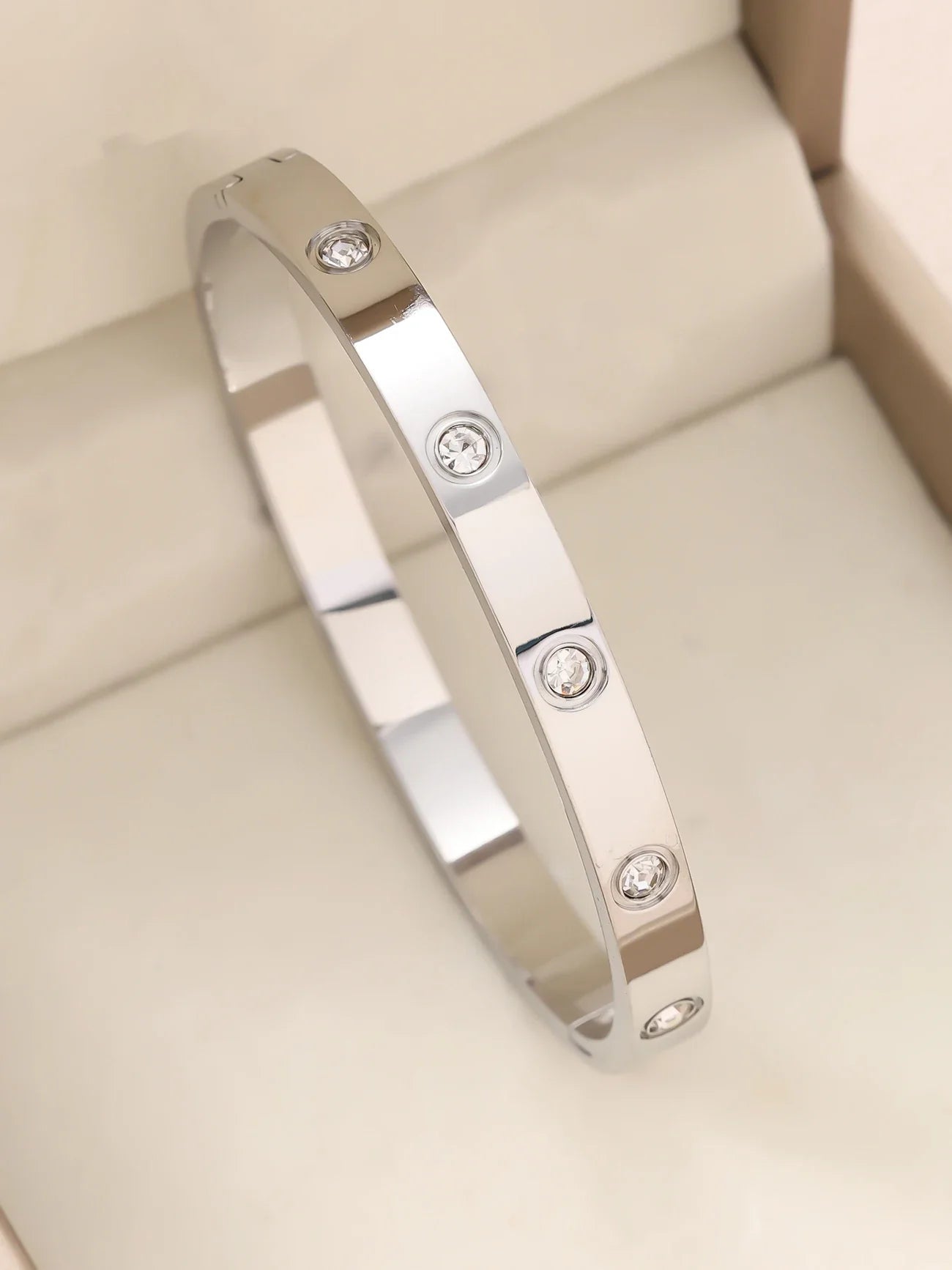 1pieces/set women's wedding jewelry party holiday Valentine's Day gift stainless steel bracelet plated with 18K gold bracelet Vera Lux