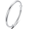 925 Sterling Silver Polishing Charm Bracelets Bangles For Women Elegant Jewelry Accessories Wholesale Jewellery Argent 925 Vera Lux