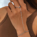 Stainless Steel Bracelets Personality Design Beaded Finger Chain  Minimalist Bracelet For Women Jewelry Best Friend Gifts New Vera Lux