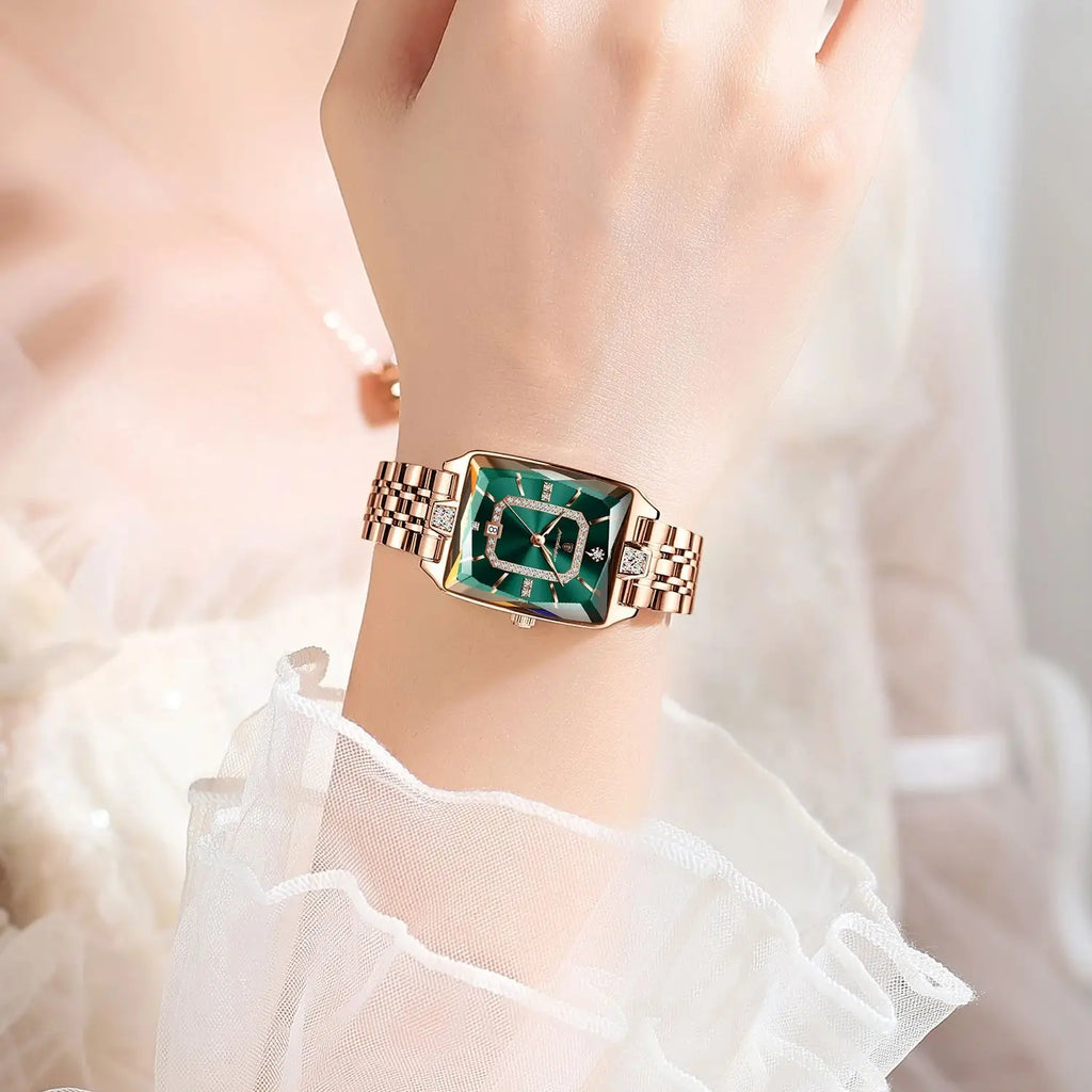 POEDAGAR Luxury Brand Ladies Wristwatch Waterproof Stainless Steel Date Women Watch Casual Fashion Quartz Women’s Watches Reloj Vera Lux