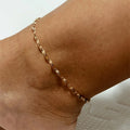 Stainless Steel Fish Lips Chain Anklet For Women Summer Beach Foot Jewelry On The Leg Minimalist Anklets Female Vera Lux