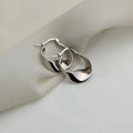 New 925 Sterling Silver Irregular Shape Earrings Charming Personalised Fashion Earrings Birthday Gift for Women Fine Jewellery Vera Lux