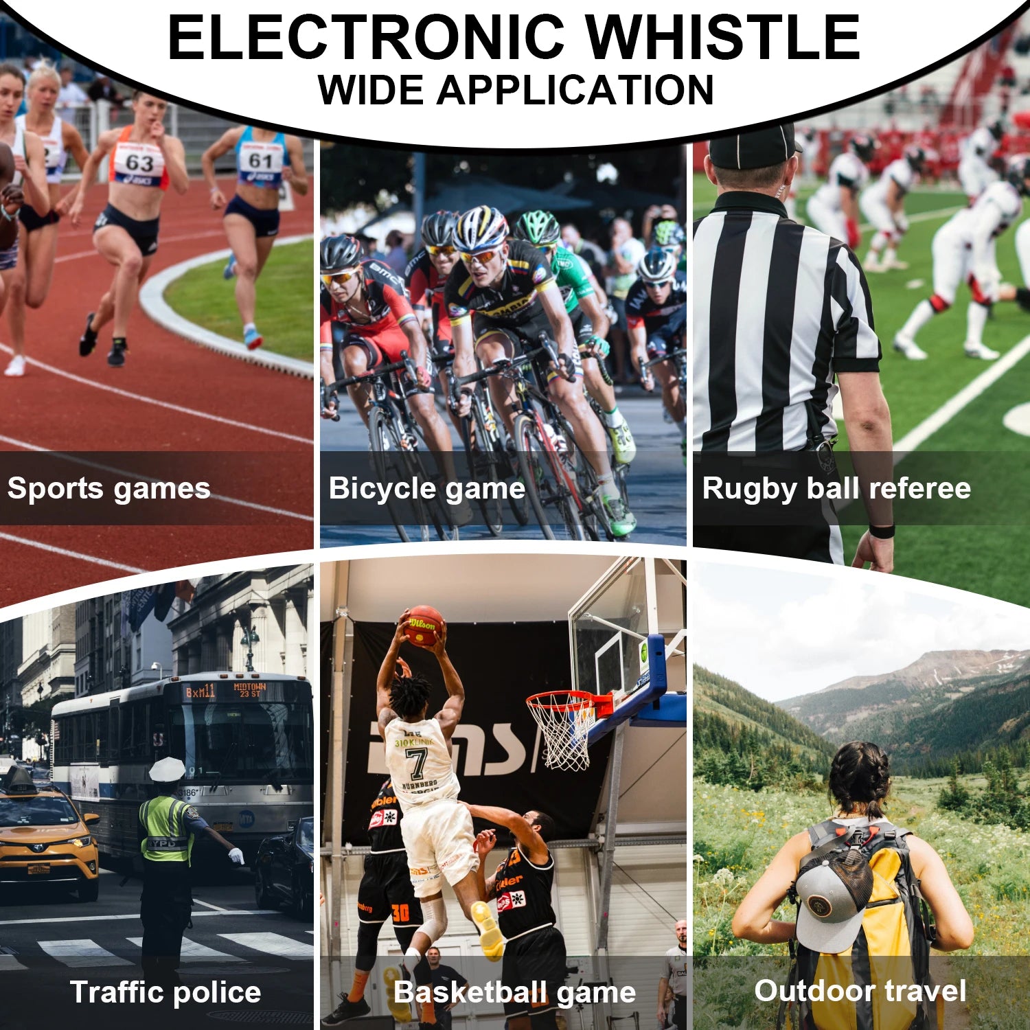 Electronic Whistle, Coaches Whistle, 3 Sound Effects, Coaches Whistle With Lanyard, School Teacher Whistle Sports Whistle Coach Whatever the Treasure