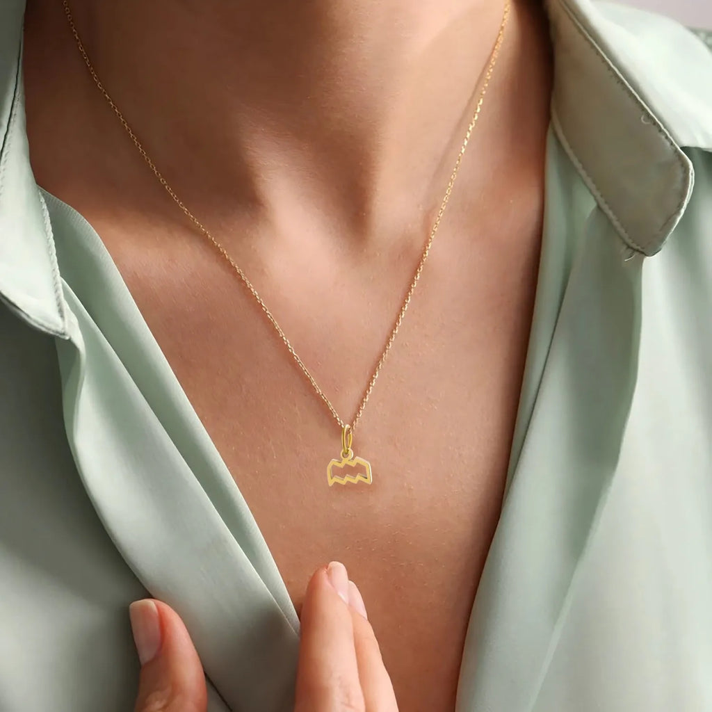SUNIBI Stainless Steel Star Zodiac Sign 12 Constellation Pendant Accessories for Necklace Women Man Jewelry Gifts Wholesale Vera Lux