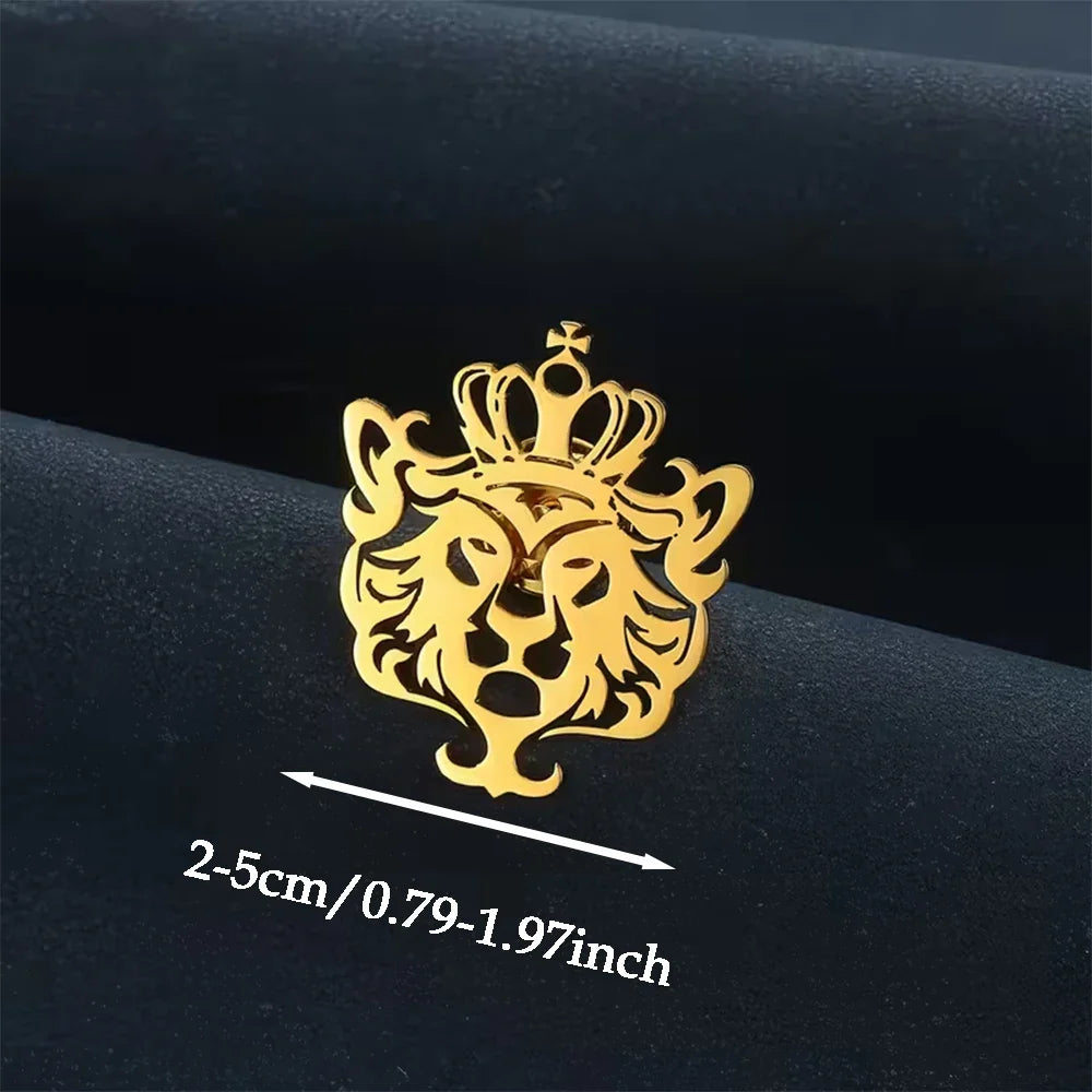 Custom Any Logo Image Brooch Stainless Steel Pins For Men Gentlemen Clothing Accessories Wedding Birthday Brooches Jewelry Gift Vera Lux