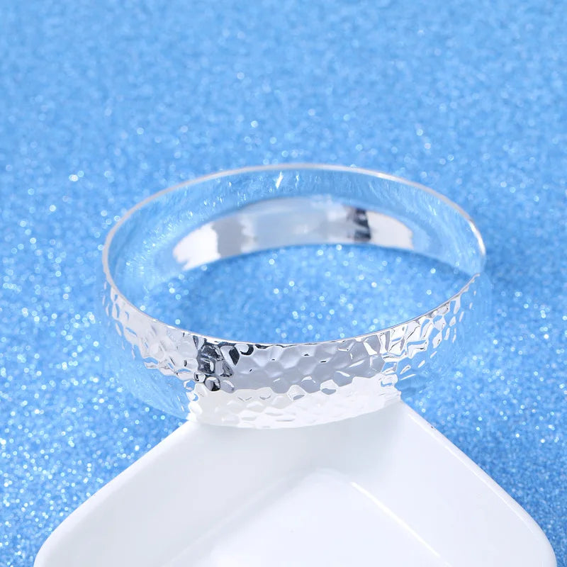 925 Sterling Silver Retro Cuff Bangles Bracelets For Women Luxury Jewelry Accessories Wholesale Vera Lux