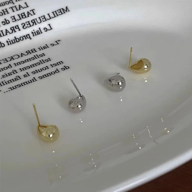 Ventfille 925 Sterling Silver Water Drop Earring for Women Gift Minimalism Versatile Office Trend Jewelry Dropshipping Vera Lux