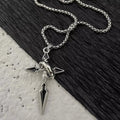 Cross Pendant Gold/Silver Plated Necklace Stainless Steel Link Chain Charm Choker Statement Men Jewelry Accessories Gifts Vera Lux
