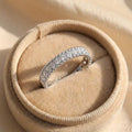 925 Sterling Silver Trendy Simple Rings for Lady Shiny Cubic Zirconia Exquisite Finger Accessories Charms Party Fine Jewelry Vera Lux