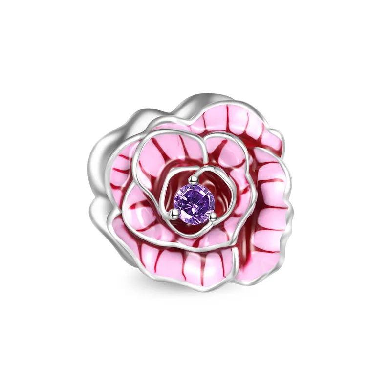 2026 925 Silver Flower, Butterfly, Highland Cow, Motorcycle Pendant Fit European Original Bracelet DIY Jewelry Exquisite Jewelry Vera Lux