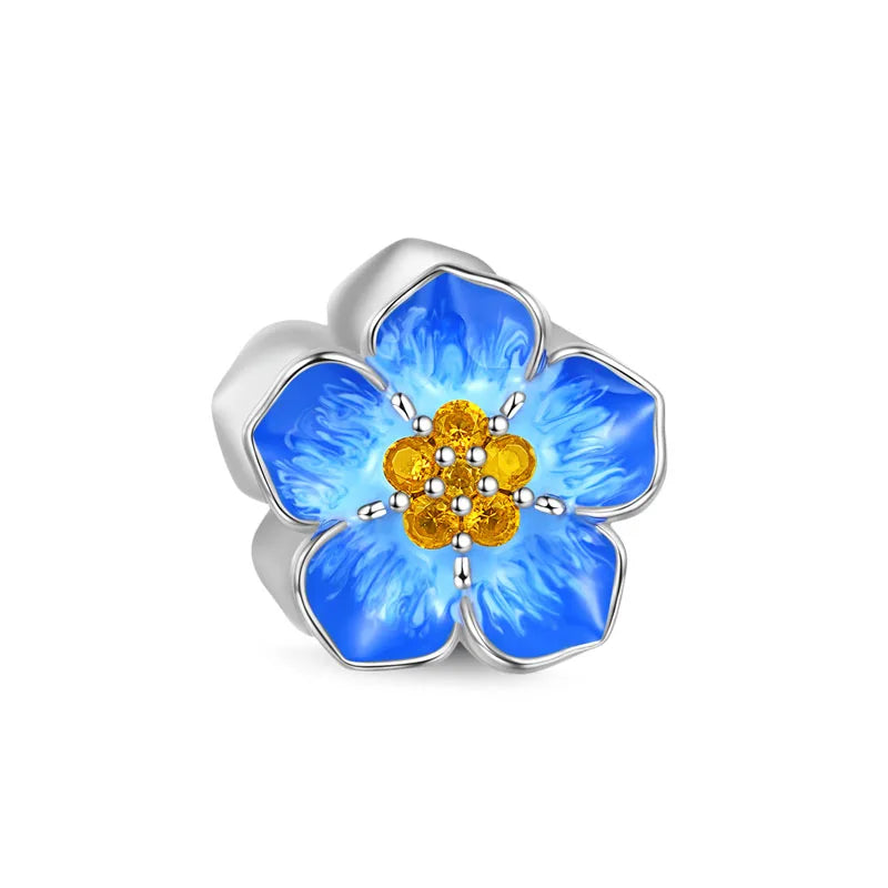 2026 925 Silver Flower, Butterfly, Highland Cow, Motorcycle Pendant Fit European Original Bracelet DIY Jewelry Exquisite Jewelry Vera Lux