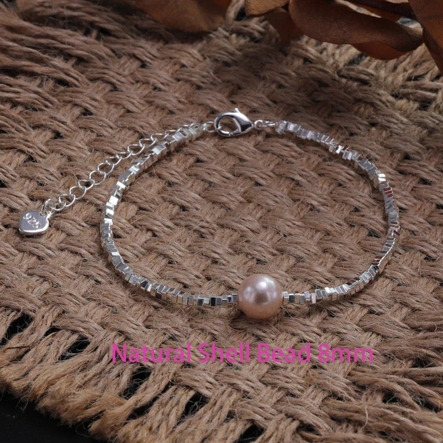 925 Sterling Silver Star Bead Bracelet For Women Fragmented Silver Sweet Romantic Versatile Trend Jewelry Gifts Dropshipping Vera Lux