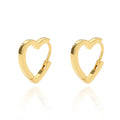 Chunky Drop Hoop Earrings for Women Stainless Steel Gold Color Piercing Earring 2024 Trend New In Trend Jewelry aretes mujer Vera Lux