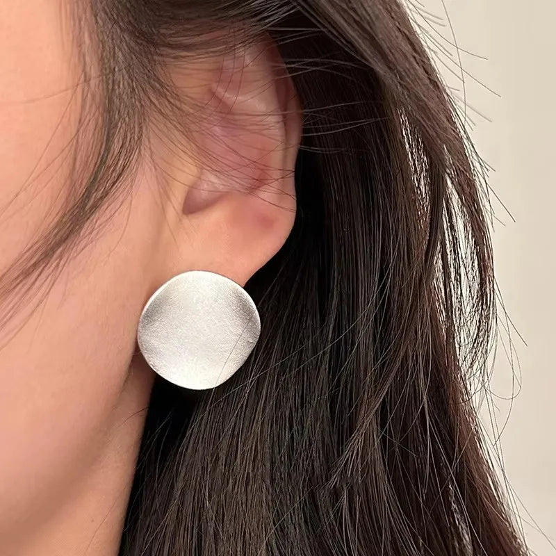 925 Sterling Silver Vintage Earrings For Women Round StringTrendy Earring Jewelry Prevent Allergy Party Accessories Gift Vera Lux