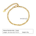 Women Stainless Steel Chain Bracelet,18K Gold Plated Twist Paperclip Adjustable Link Bracelet,Chunky Stackable Layered Jewelry Vera Lux